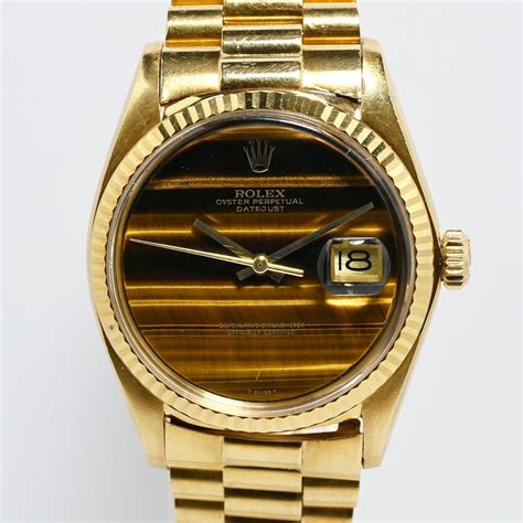 rolex datejust tiger eye|More.